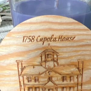 Wooden engraving of 1758 Cupola House.